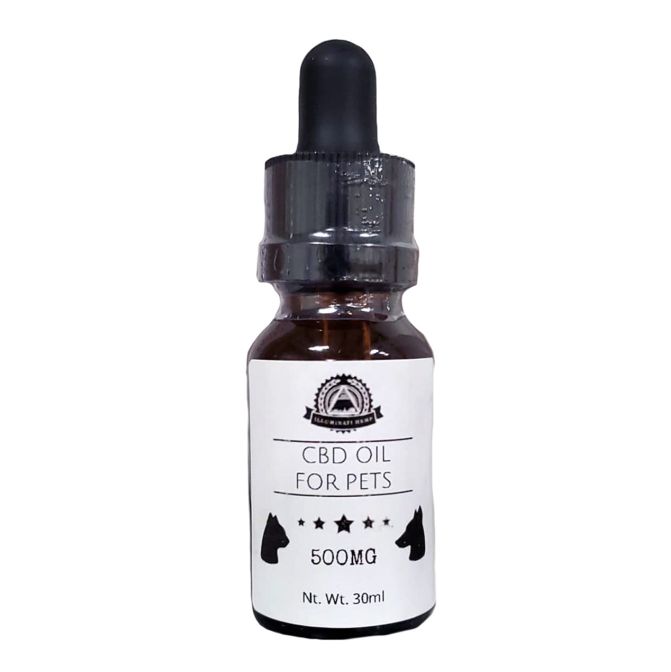 Illuminati CBD, Pet Tincture 500mg