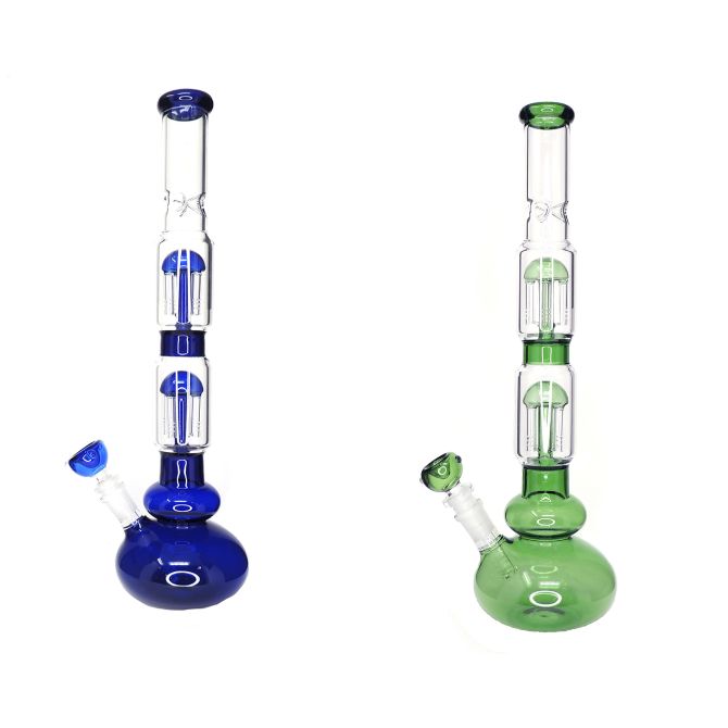 16&quot; Double Tree Genie Water Pipe