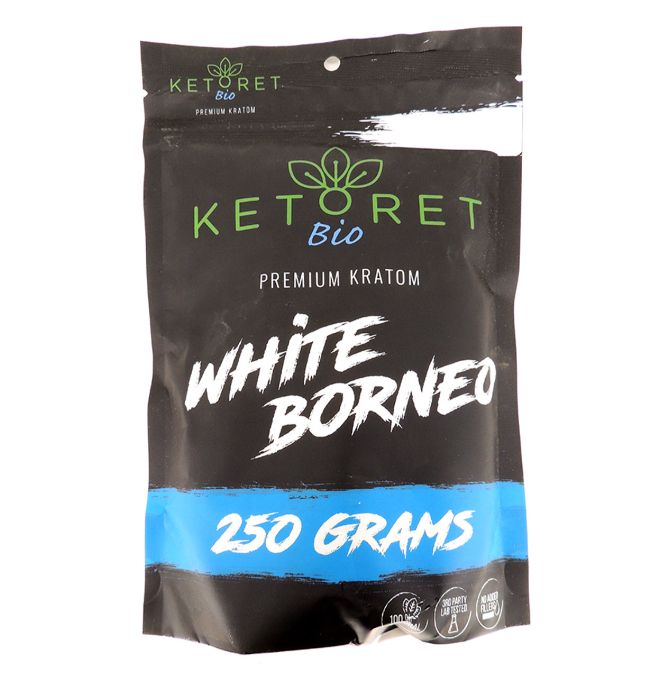 Ketoret Kratom Powder, White Borneo 250g