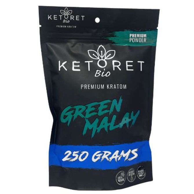 Ketoret Kratom Powder, Green Malay 250g