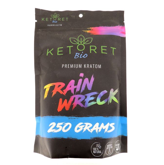 Ketoret Kratom Powder, Trainwreck 250g