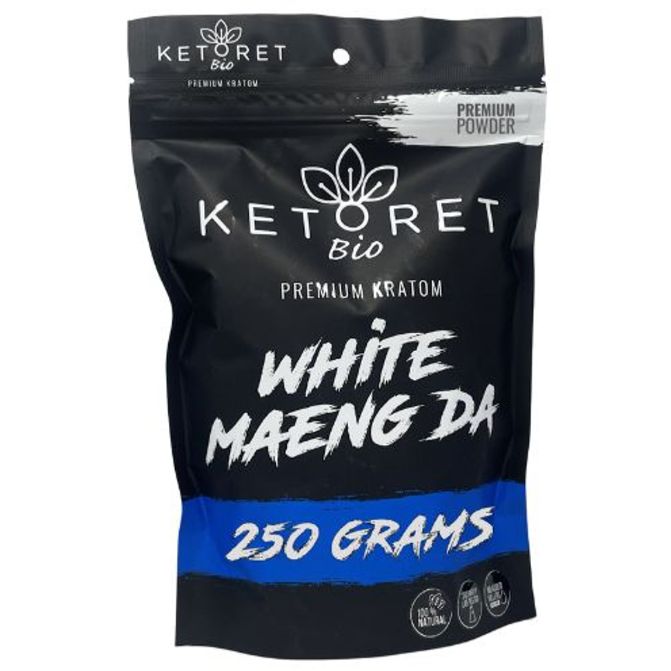 Ketoret Kratom Powder, White Maeng Da 250g