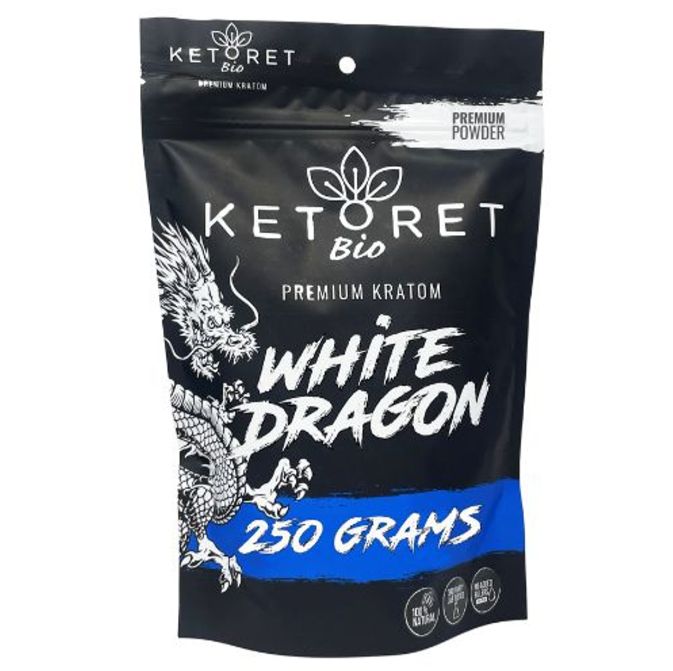 Ketoret Kratom Powder, White Dragon 250g
