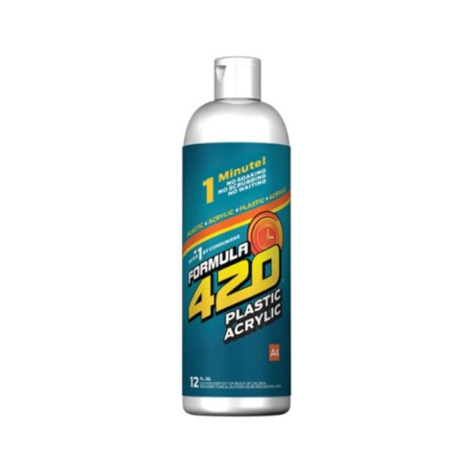 Formula 420 Plastic/Acrylic Cleaner 12 oz.