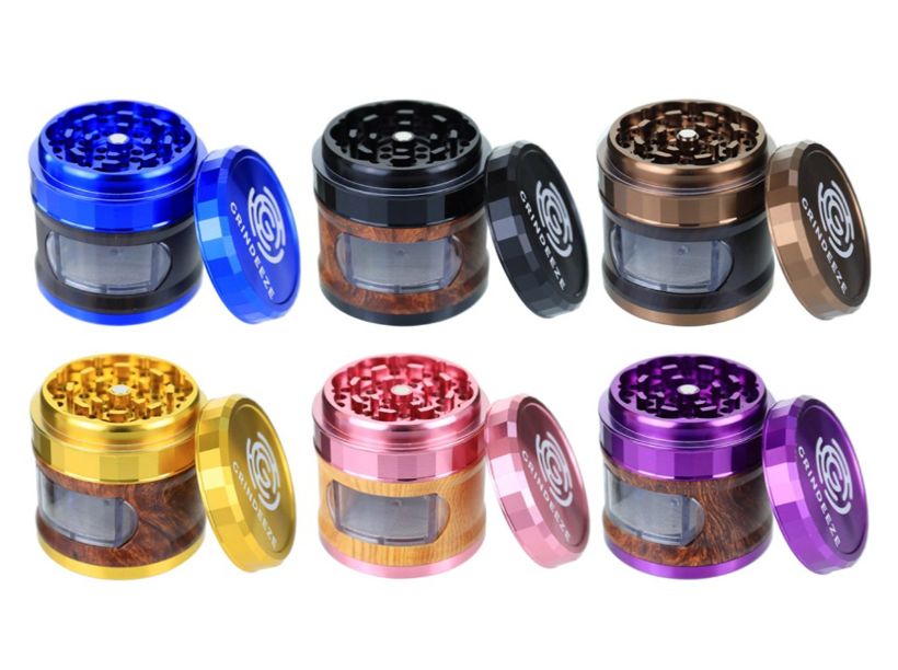 Grind Eeze, 63mm Grinder w/ Pull Out Side, Grain Finish