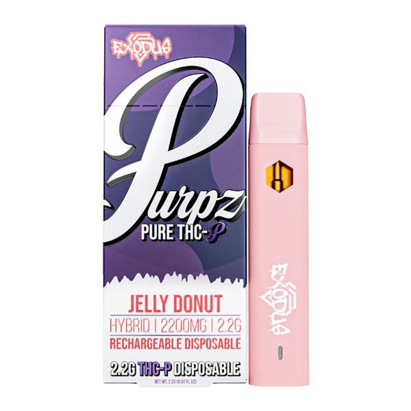 Exodus, THCP Purpz 2.2G - Jelly Donut (Hybrid)