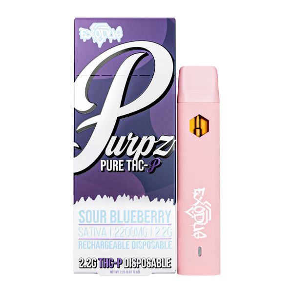 Exodus, THCP Purpz 2.2G - Sour Blueberry (Sativa)