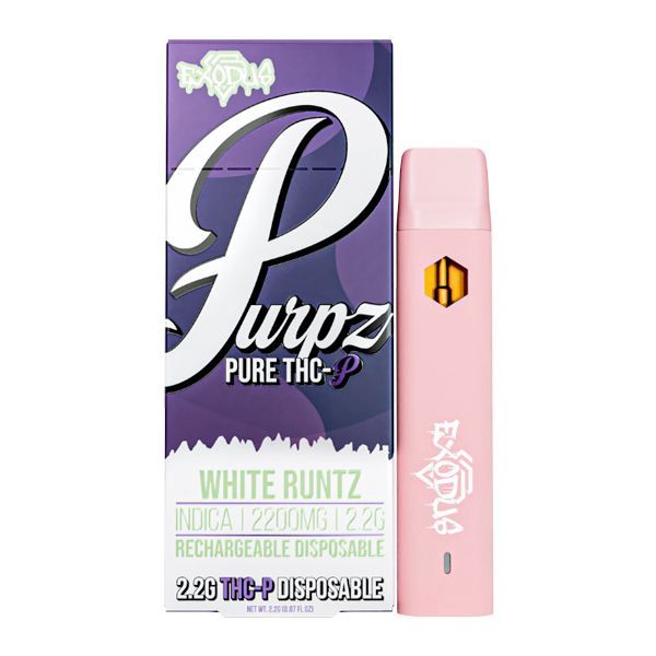 Exodus, THCP Purpz 2.2G - White Runtz (Indica)