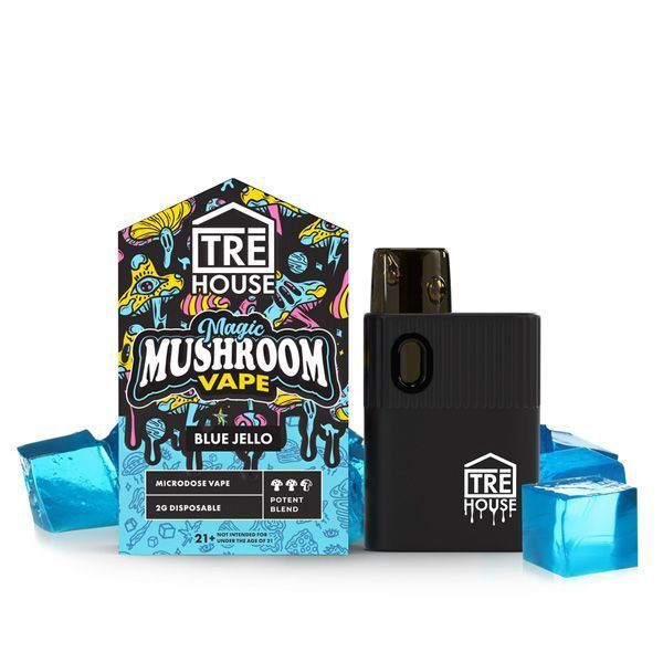 Tre House, 2G Mushroom Disposable, Blue Jello
