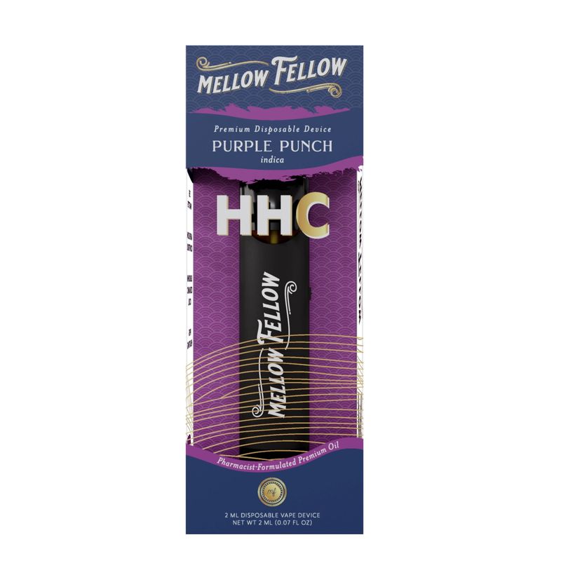 Mellow Fellow, 2G HHC Purple Punch (Indica)