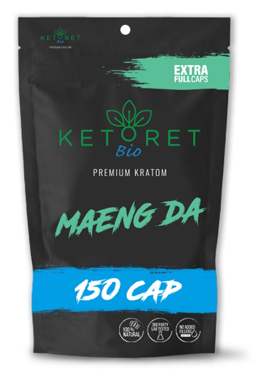 Ketoret Kratom Capsules, Maeng Da 150 caps