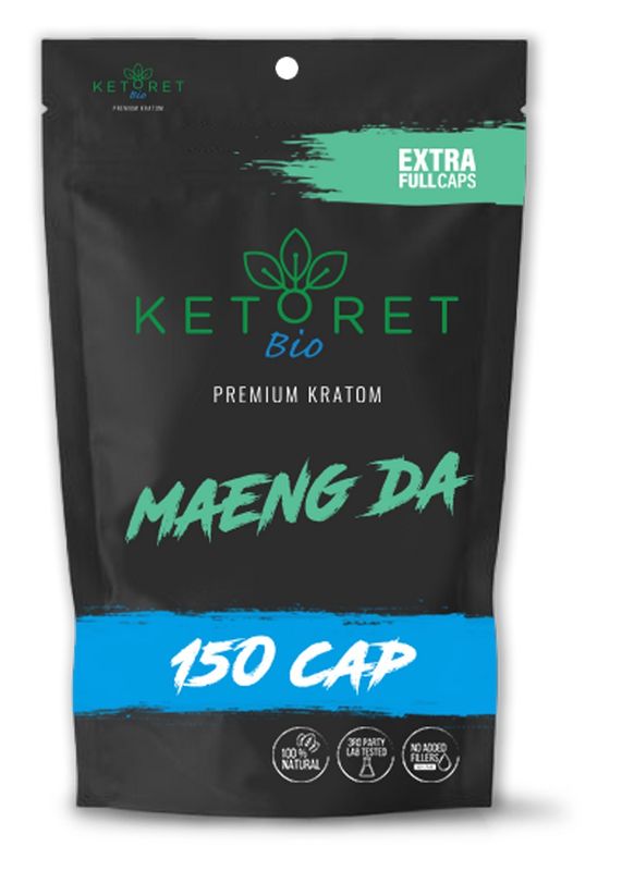 Ketoret Kratom Capsules, Maeng Da 150 caps