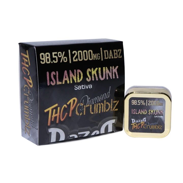 Dazed, Dab 2G THCP, Island Skunk (Sativa)
