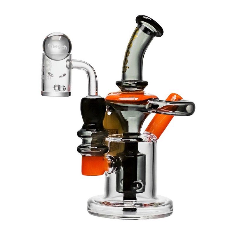 Cheech, 6&quot; Builder Block Recycler Rig, Black