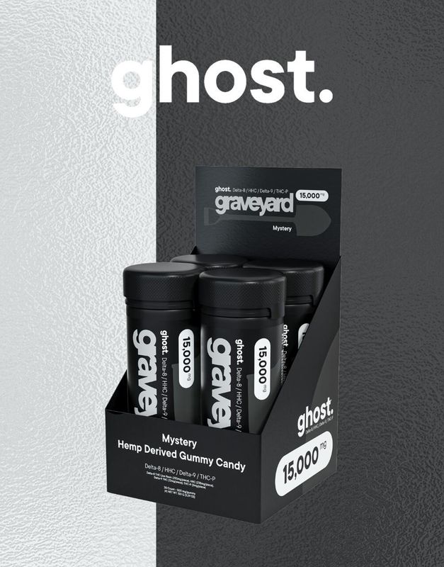 Ghost, 15,000MG Edibles, D8/HHC/D9/THCP, Mystery