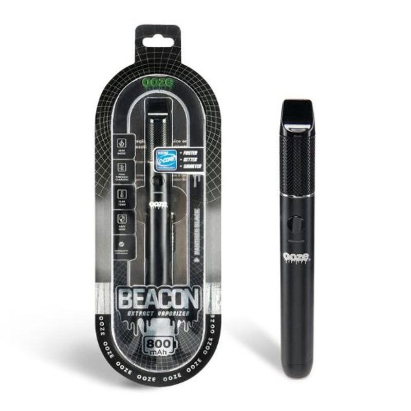 Ooze, Beacon Extract Vaporizer, Black