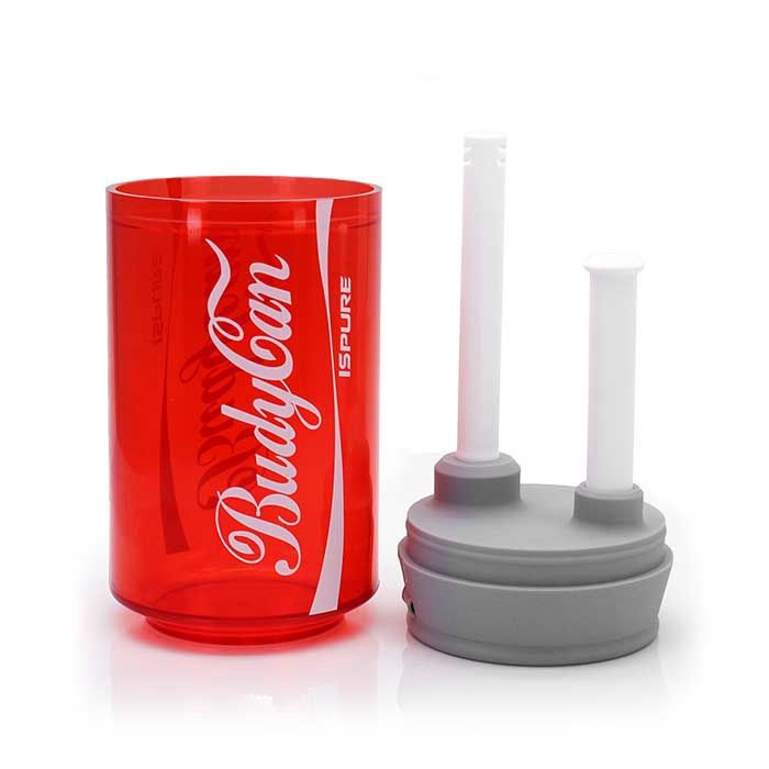 Ispure, BudyCan Discrete Water Pipe Kit, Red