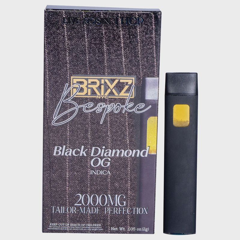 Brixz Bespoke, THCP 2G, Black Diamond OG (Indica)