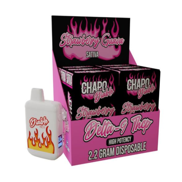 Chapo, 2.2g THC-P, Strawberry Guava (Sativa)