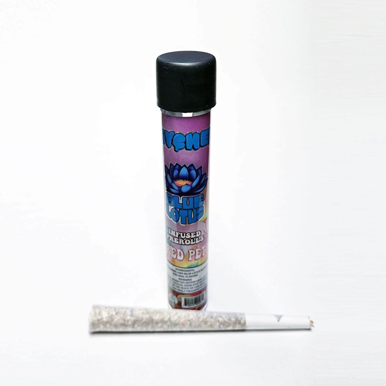 Psyched, 1G Blue Lotus Pre-Roll, Sacred Petals
