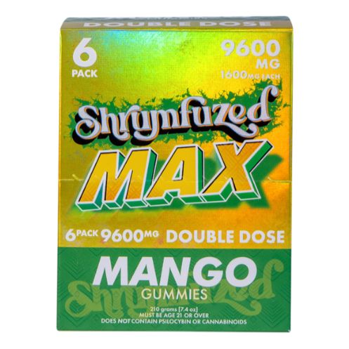 Shrumfuzed MAX, 6pk 9600mg, Mango