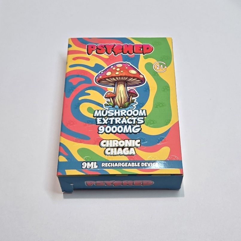 Psyched, Mushroom Vape 9ml, Chronic Chaga