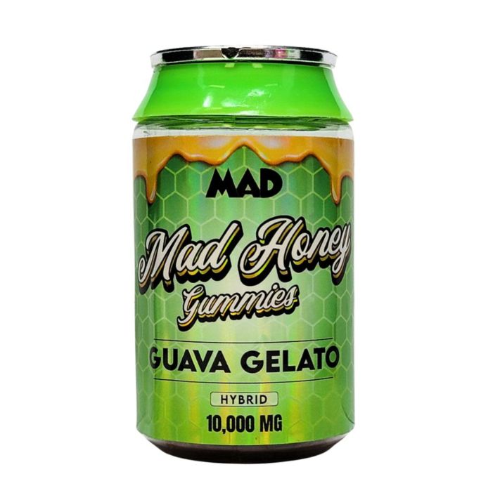 Mad Honey Gummies, 10,000mg, 10ct, Guava Gelato