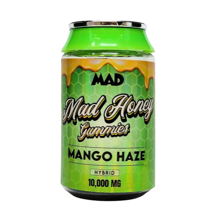 Mad Honey Gummies, 10,000mg, 10ct, Mango Haze