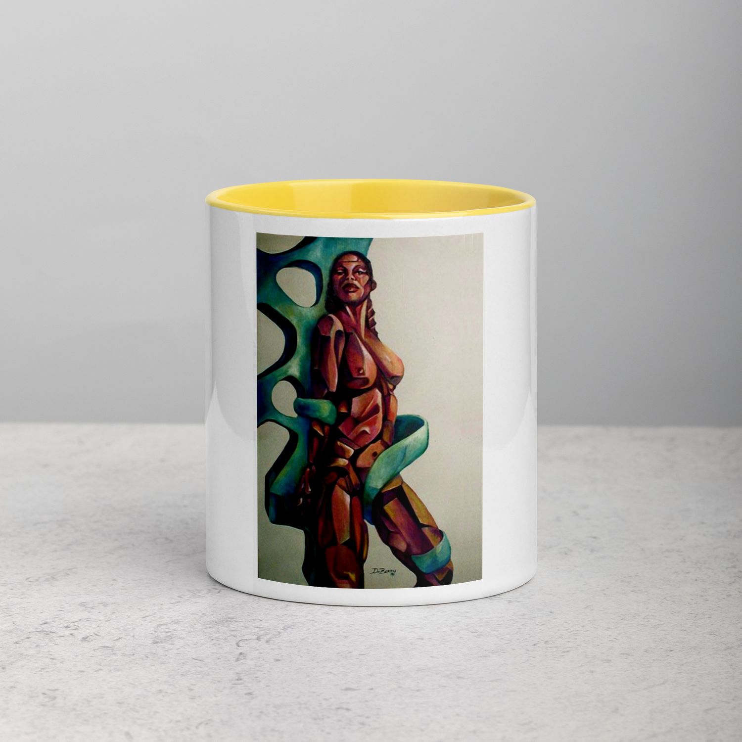 Mug with Color Inside