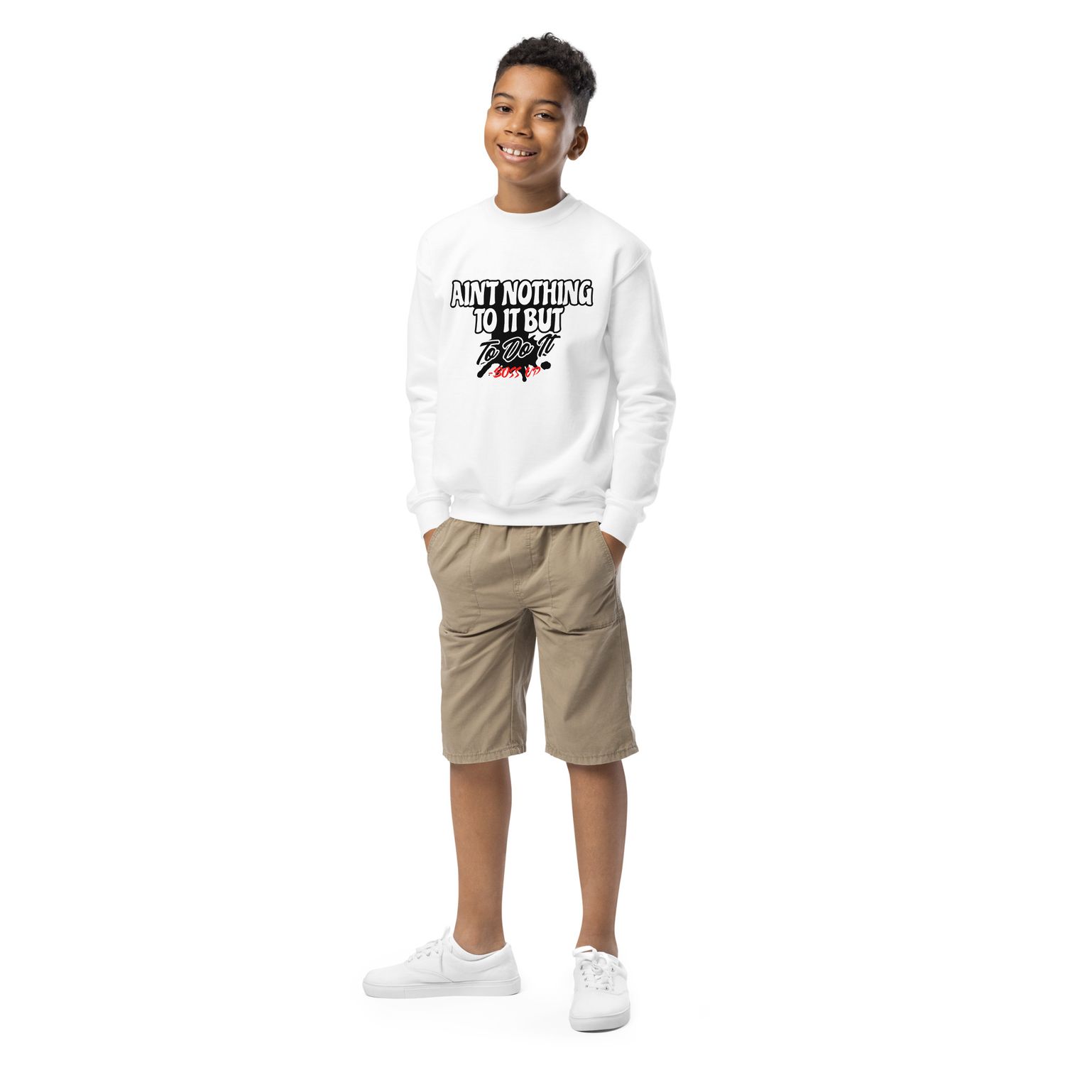 Youth crewneck sweatshirt