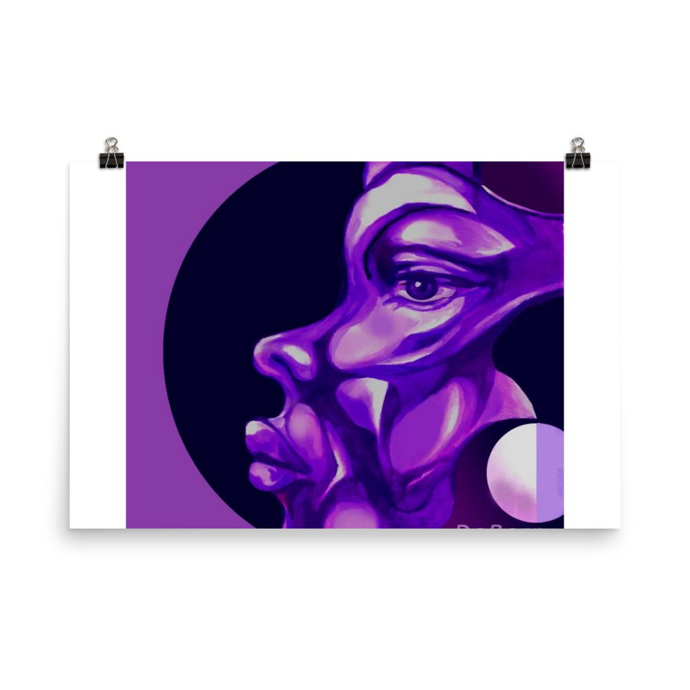 Photo paper poster