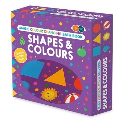 Magic Colour Changing Bath Book - Shapes &amp; Colours