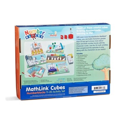 Numberblocks MathLink® Cubes 11–20 Activity Set