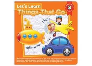 Let&#39;s Learn Things That Go Board Book