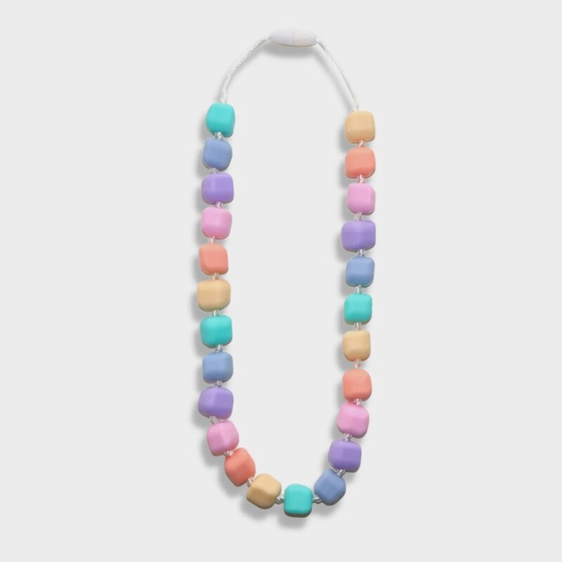 Princess &amp; the Pea Chew Necklace, Variant: Pastel