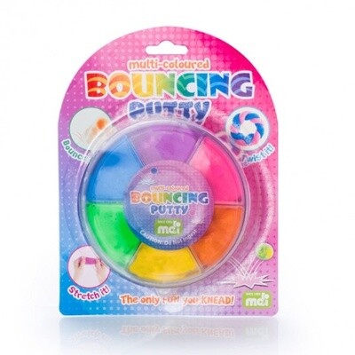 Bouncing Rainbow Putty