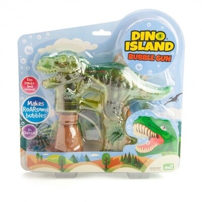 Dino Island Battery Operated T-Rex Bubble Gun