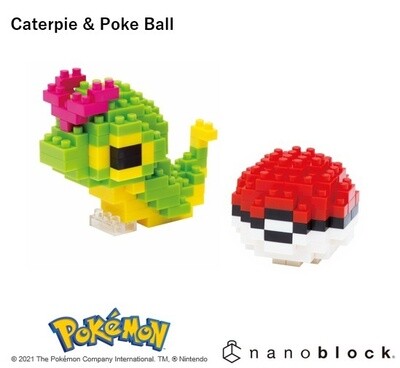 Pokemon - Caterpie &amp; Poke Ball