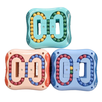 Rotating Beads Puzzle
