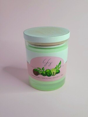 Coconut &amp; Lime - Scented Soy Candle