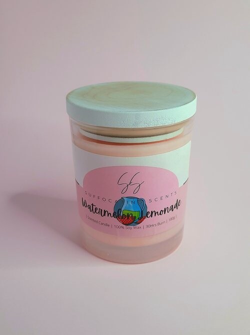 Watermelon Lemonade - Scented Soy Candle