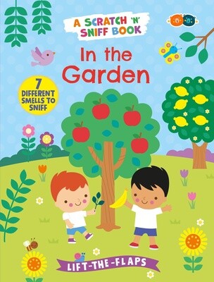 SCRATCH &amp; SNIFF SMELL BOOK - IN THE GARDEN
