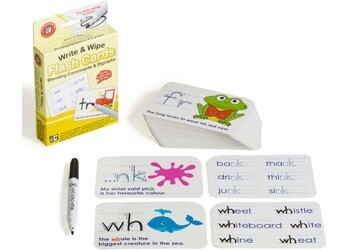 Write and Wipe Blending Consonants And Digraphs