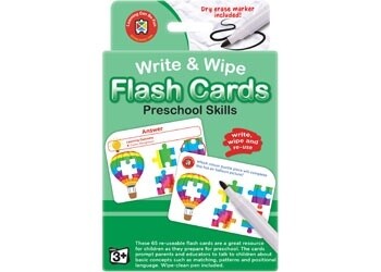 Write and Wipe Preschool Skills