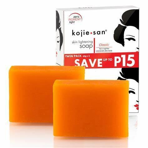 2 bars Kojie Skin Lighting Soap 65gram