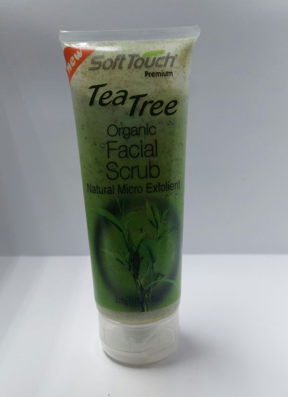 Soft Touch Tea Tree Facial Scrub 225g