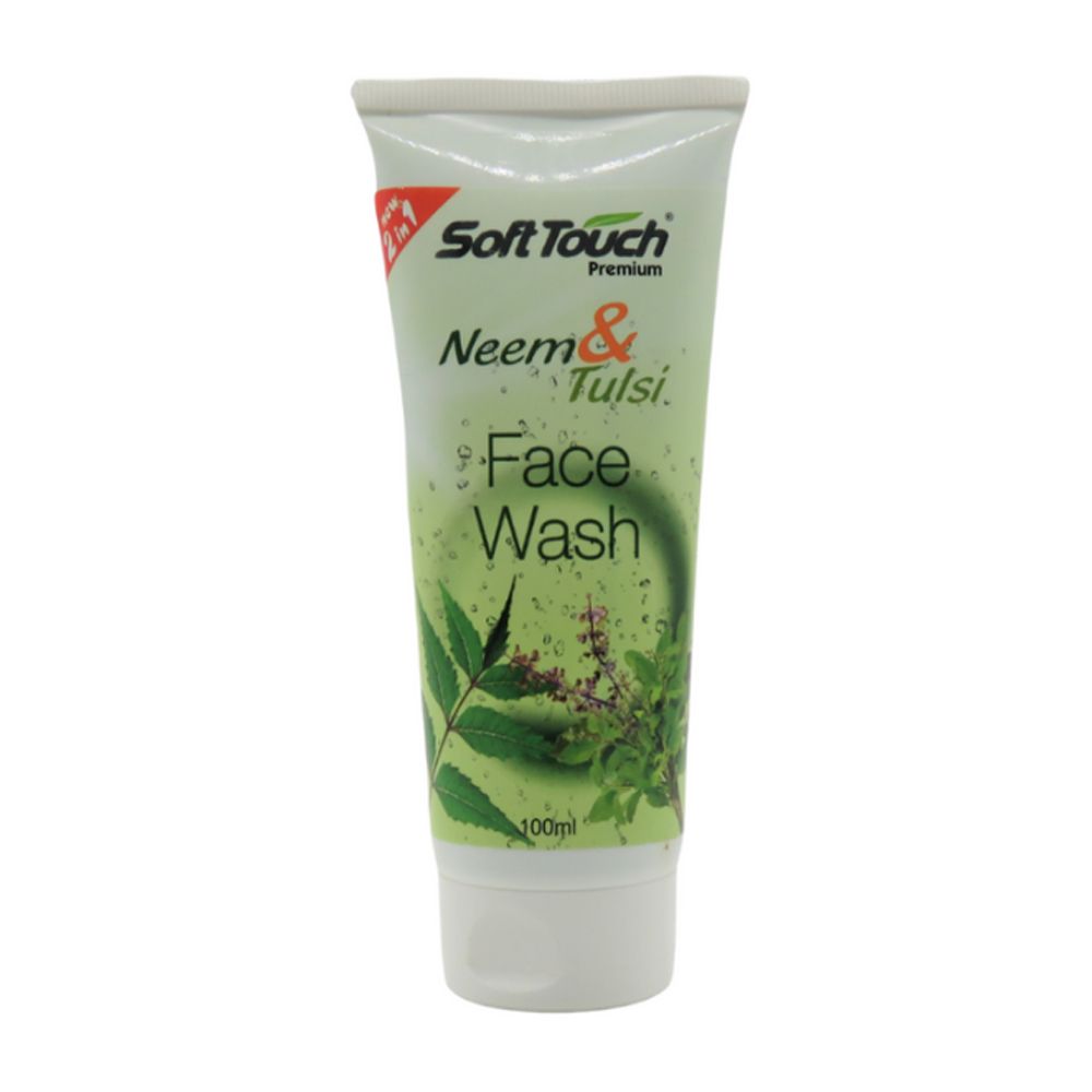 Soft Touch Neem &amp; Tulsi Face Wash 100g