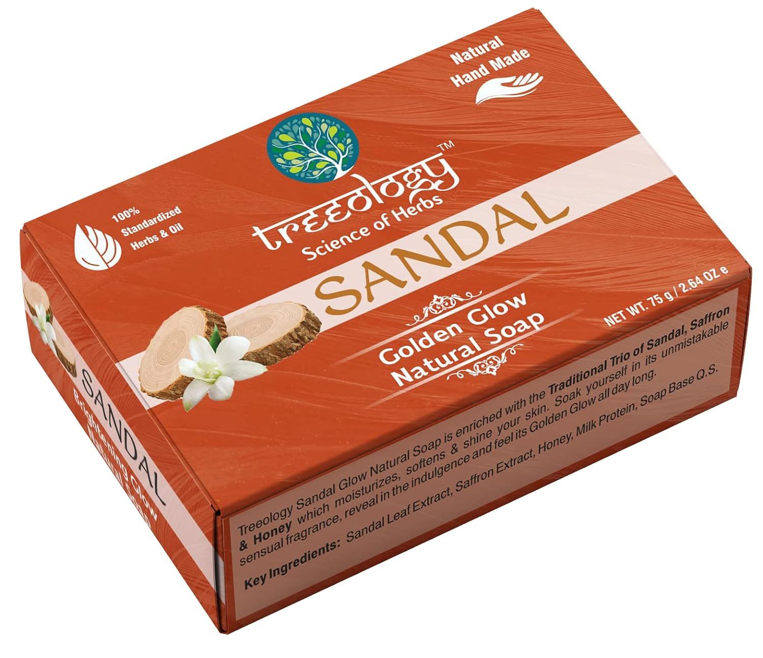 TREEOLOGY SANDAL BRIGHTENING GLOW SOAP