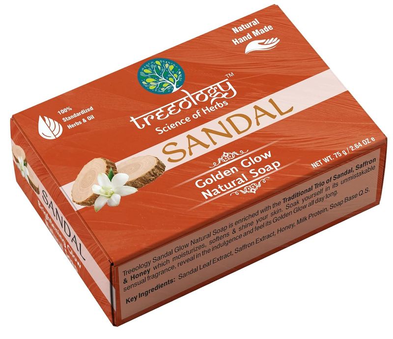 TREEOLOGY SANDAL BRIGHTENING GLOW SOAP