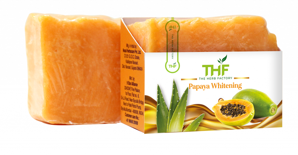 THF papaya whitening soap